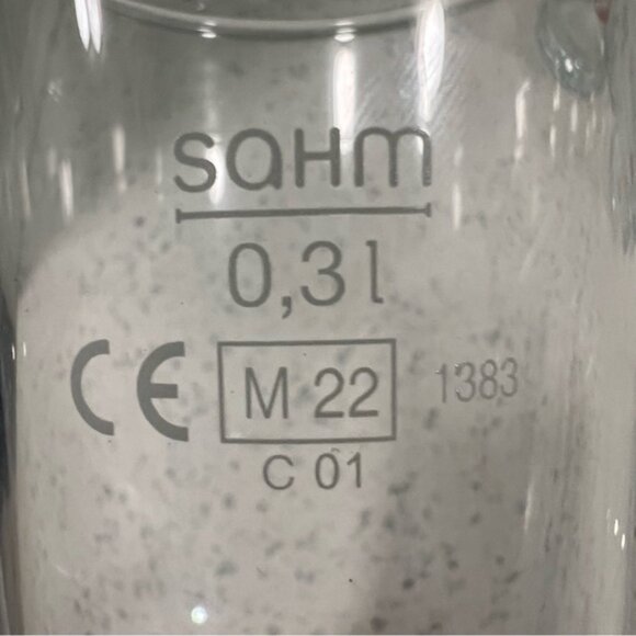 KISKA SALZBURGER STIEGL Set of 6 Pilsner Beer Glasses 7.5 Tall 300 ml - Picture 5 of 9